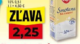 Rajo Smotana na varenie 10%