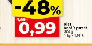 Klas Knedľa parená
