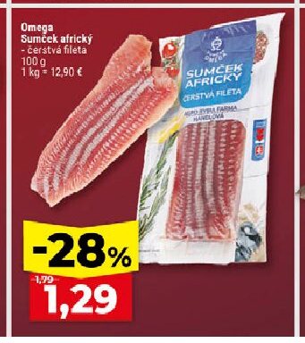 Omega Sumček africký - čerstvá filleta