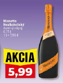 Mionetto Nealkoholický šumivý nápoj