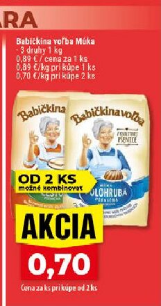 Babičkina voľba Múka