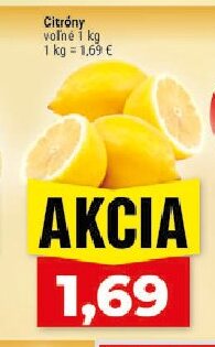 Citróny voľné