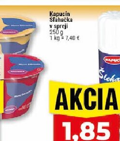 Kapucin Sľahačka v spreji
