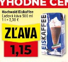 Hochwald Eiskaffee Ľadová káva