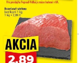 Bravčové stehno bez kosti