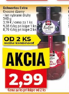 Schwartau Extra Ovocné džemy