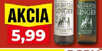 Rochester Zázvorový nápoj Ginger, Ginger light