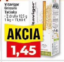 Vitavigor Grissini Tyčinky