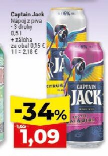 Captain Jack Nápoj z piva