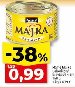 Hamé Májka Lahodkový bravčový krém