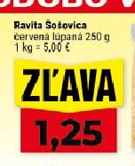 Ravita Šošovica červená lúpaná