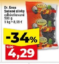 Dr. Ensa Sušené slivky odkôstkované