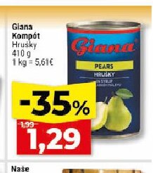 Giana Kompót Hrušky