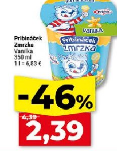 Pribináček Zmrzka Vanilka