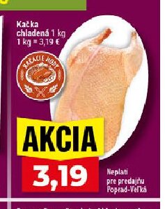 Kačka chladená