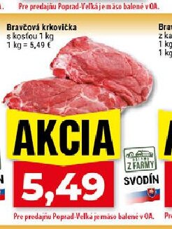 Bravčová krkovička s kosťou