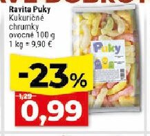 Ravita Puky Kukuričné chrumky ovocné