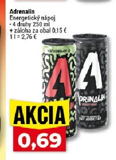 Adrenalin Energetický nápoj