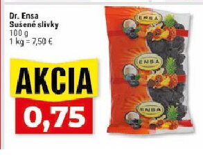 Dr. Ensa Sušené slivky