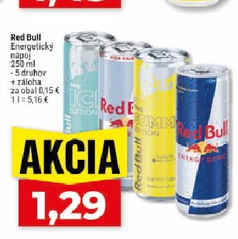 Red Bull Energetický nápoj