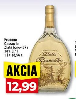 Frucona Cassovia Zlatá borovička