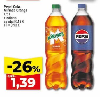 Pepsi Cola, Mirinda Orange