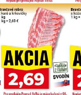 Z FARMY Bravčové rebro z karé a krkovičky
