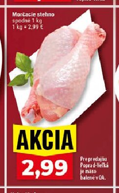 Morčacie stehno spodné