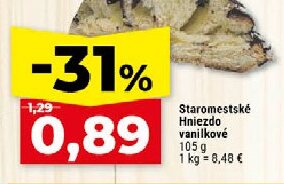 Staromestské Hniezdo vanilkové
