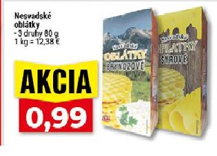 Nesvadské oblátky