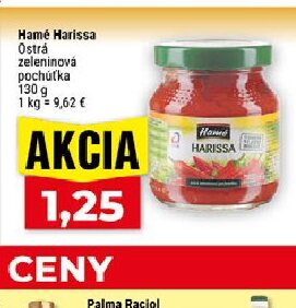 Hamé Harissa Ostrá zeleninová pochúťka