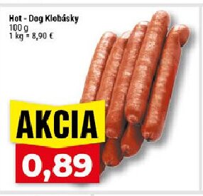 Hot-Dog Klobásky
