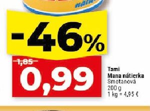 Tami Mana nátierka Smotanová