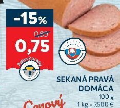 SEKANÁ PRAVÁ DOMÁCA