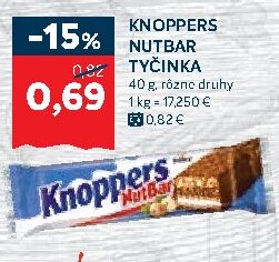 KNOPPERS NUTBAR TYČINKA