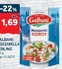 GALBANI MOZZARELLA PERLINE