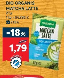 BIO ORGANIS MATCHA LATTE