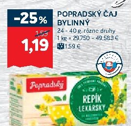 POPRADSKÝ ČAJ BYLINNÝ