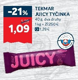 TEKMAR JUICY TYČINKA