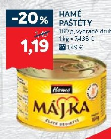 HAMÉ PAŠTÉTY