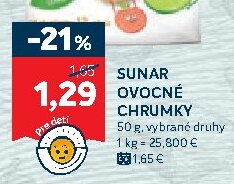 SUNAR OVOCNÉ CHRUMKY