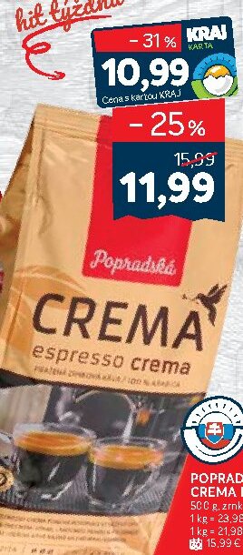 POPRADSKÁ CREMA ESPRESSO