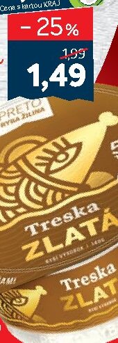 TRESKA ZLATÁ