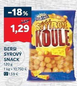 BERSI SYROVÝ SNACK