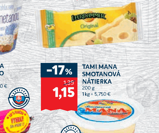 TAMI MANA SMOTANOVÁ NÁTIERKA