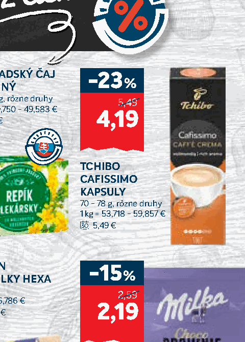 TCHIBO CAFISSIMO KAPSULY