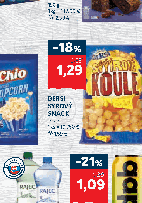 BERSI SYROVÝ SNACK