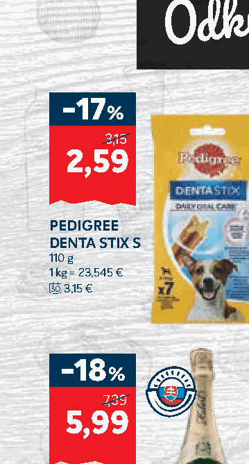 PEDIGREE DENTA STIX S