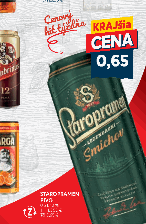 STAROPRAMEN PIVO