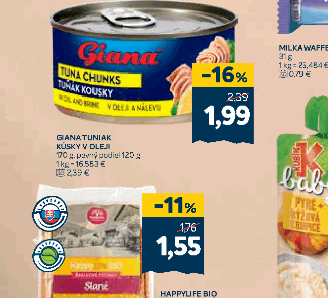 GIANA TUNIAK KÚSKY V OLEJI